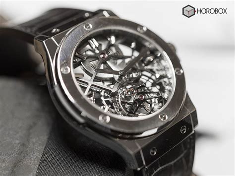 hublot classic fusion skeleton tourbillon price|hublot classic fusion titanium price.